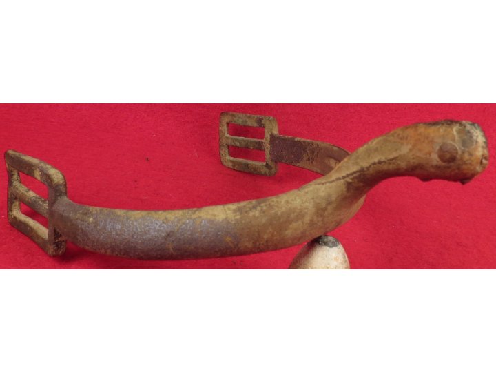 Model 1859 US Cavalry Spur with Cast-In Groove